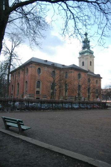 Die Heiligkreuzkirche in Leszno (Lissa)