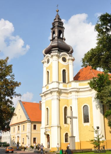 Der Komplex des ehemaligen Trinitarierklosters in Krotoszyn 