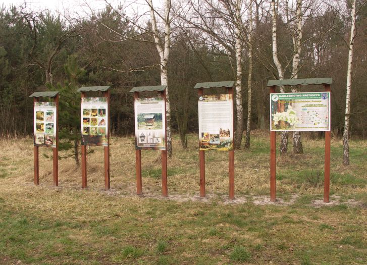Ekological nature trail near Baszków
