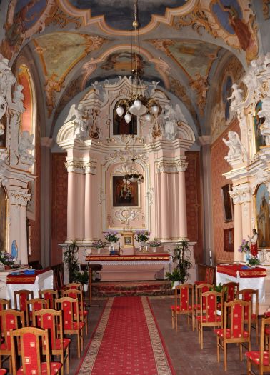 Kaplica boczna w kościele pofranciszkańskim w Pyzdrach
