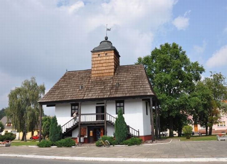 The last remaining Polish wooden town hall in Sulmierzyce