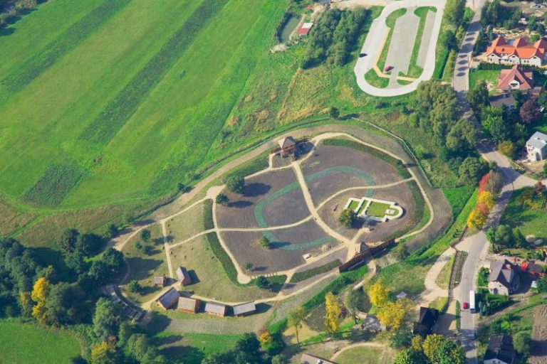 Aerial view of Zawodzie