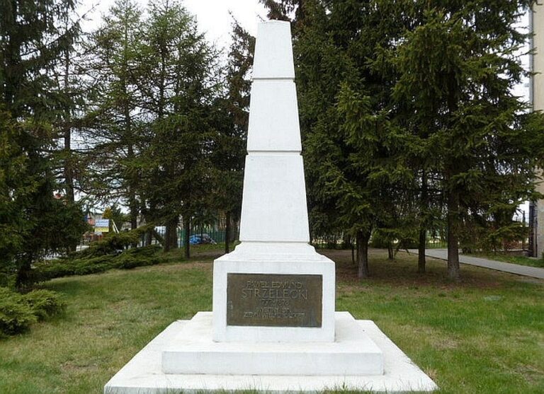 Pomnik Pawła Edmunda Strzeleckiego na Głuszynie
