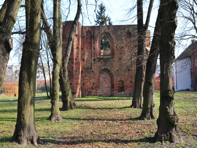 Ruiny kościoła pw. Św. Ducha w Jarocinie