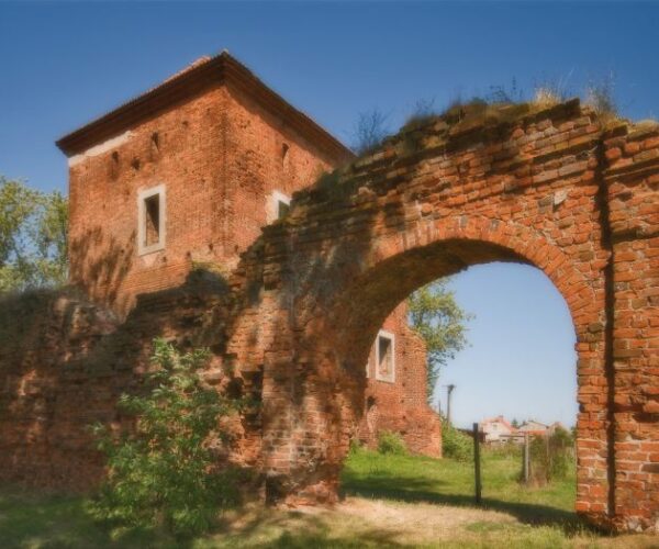 Ruiny zamku w Gołańczy